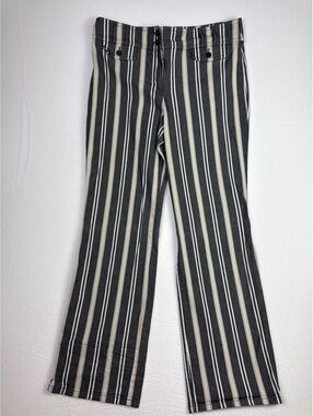 Ann Taylor LOFT Laura Striped Pants Size 10